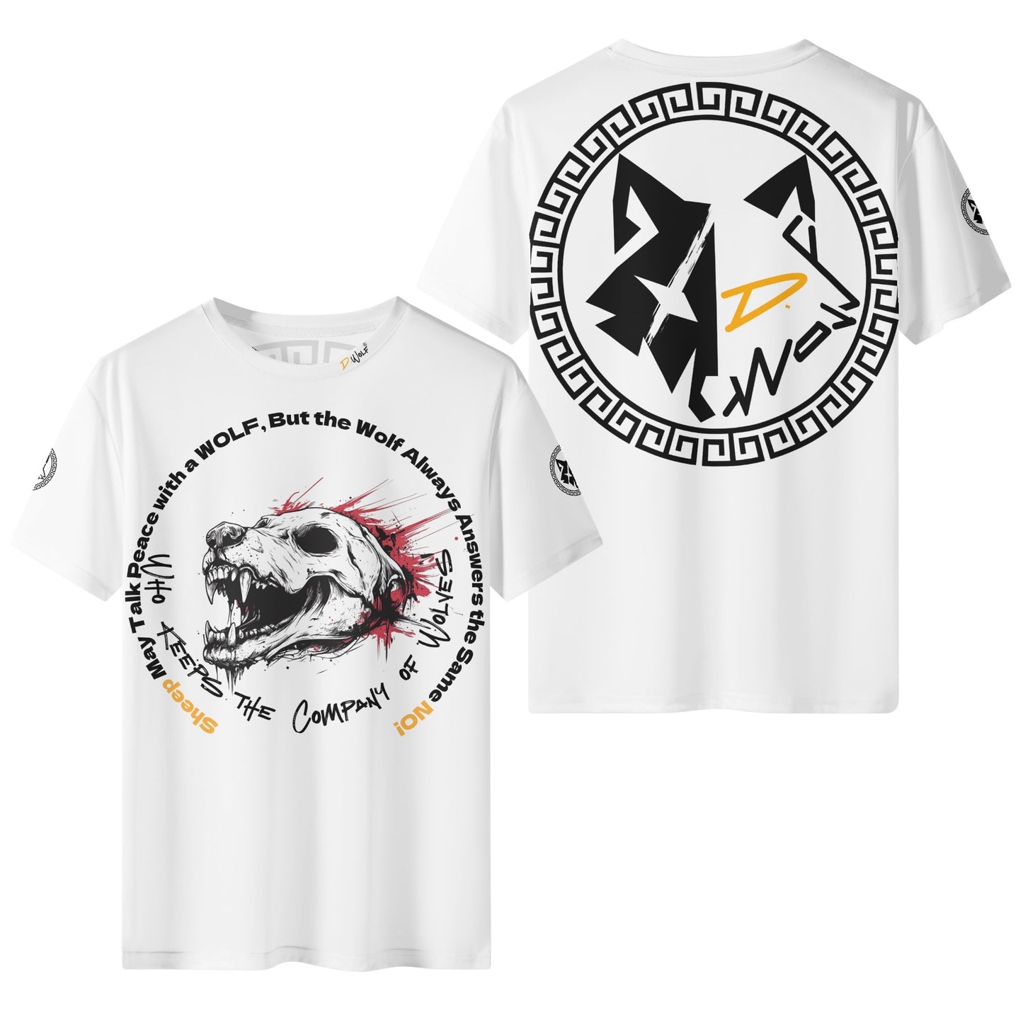 Who Keeps the Company of Wolves By D.Wolf Classic T-Shirt
