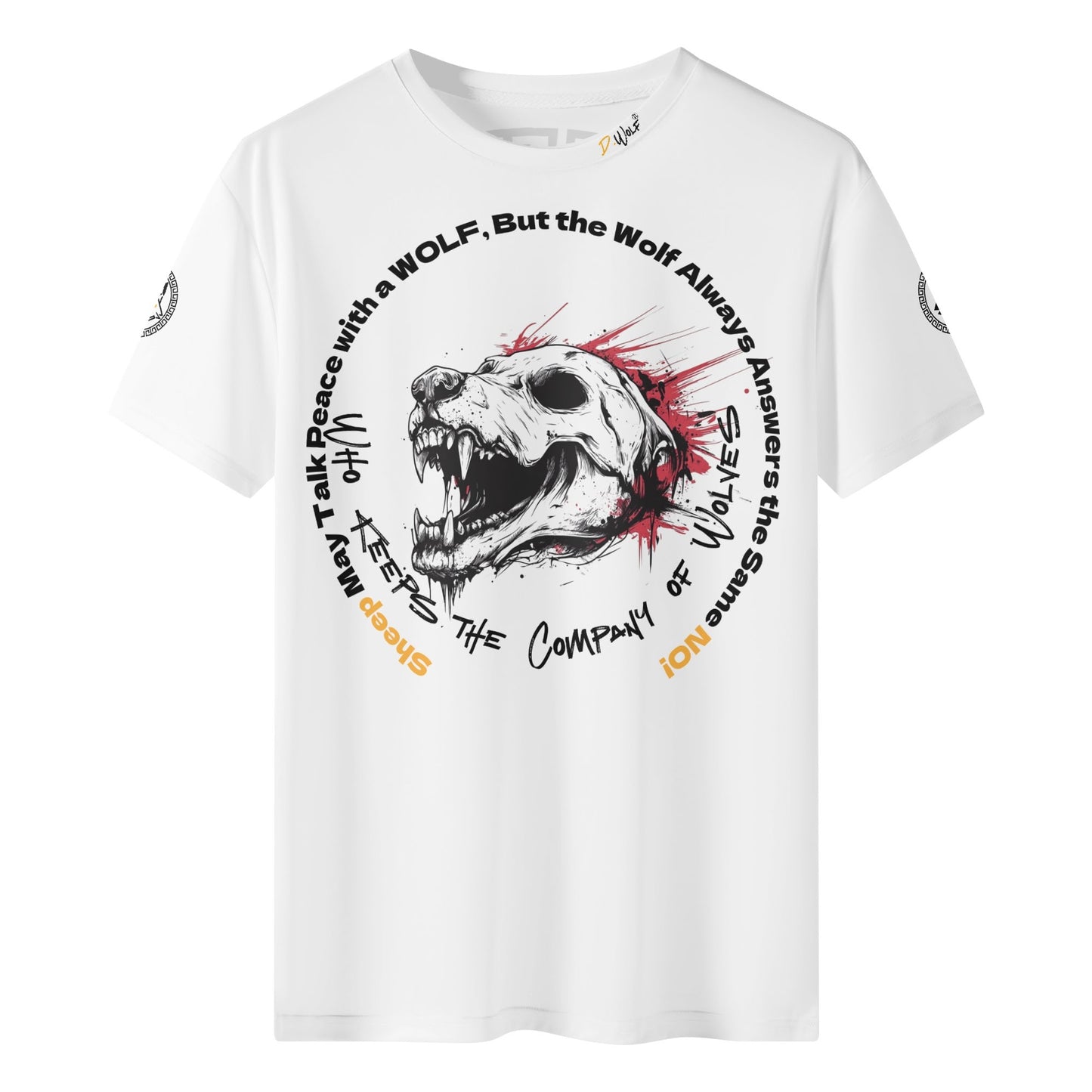 Who Keeps the Company of Wolves By D.Wolf Classic T-Shirt